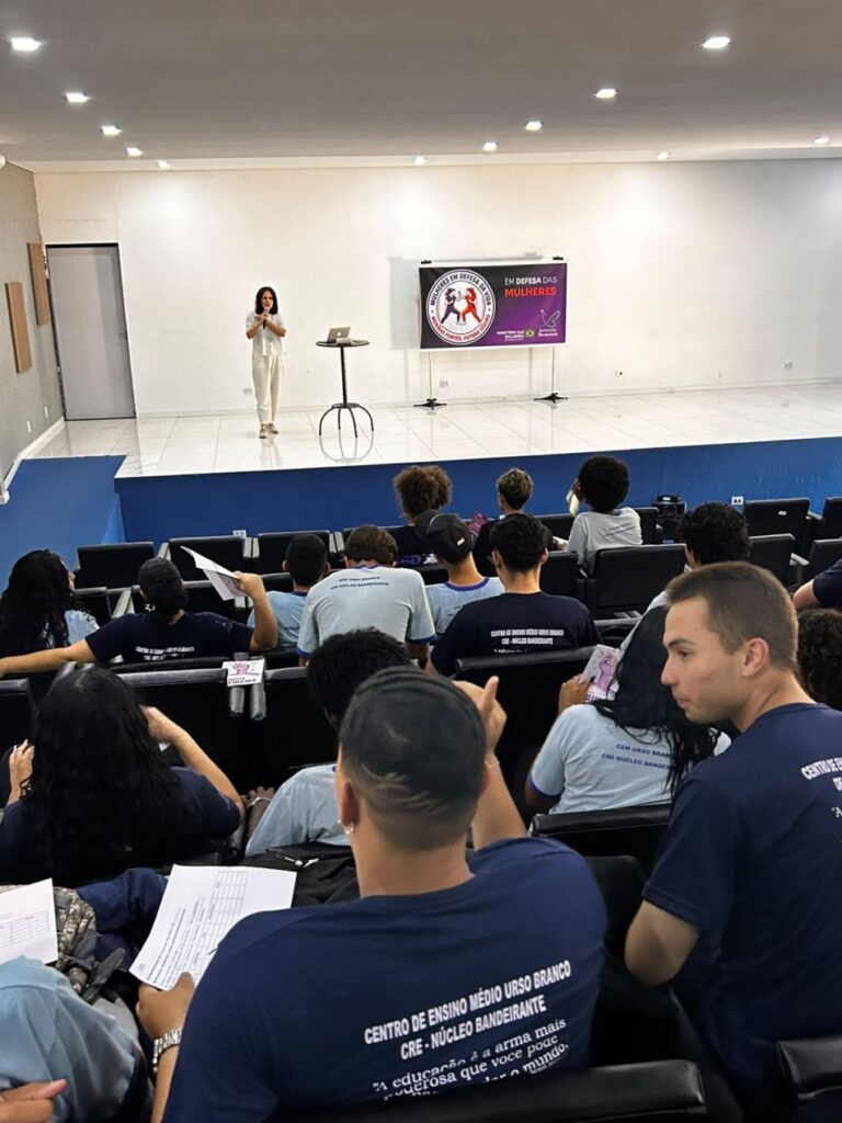 Projeto Mulheres em Defesa da Vida – CEM Urso Branco – 25 de setembro